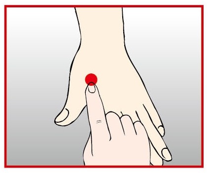 血圧を下げるツボの合谷のご紹介